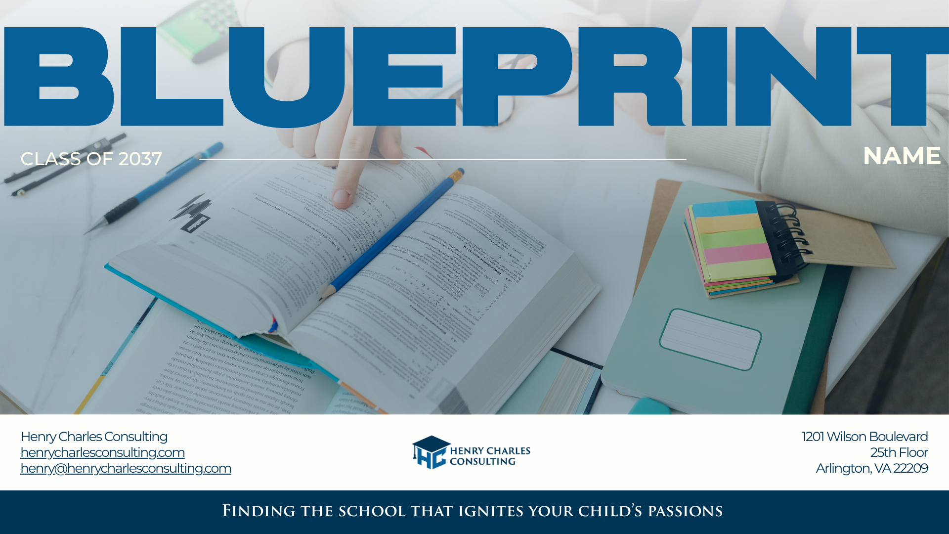 Student Blueprint cover